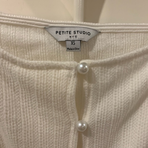 Petite Studio Juliet White Top - Picture 14 of 16